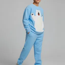 Cherry Crumble Unisex Kids Printed Night suit-picture-26