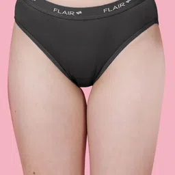 SHYAM SONS FLAIR Pack Of 3 Women Mid Rise Outer Elastic Bikini Briefs-picture-13