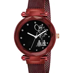 Miss Perfect Women Embellished Dial & Bracelet Style Straps Analogue Watch YP330-picture-23