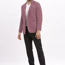 SHOWOFFFF Notched Lapel Single-Breasted Slim Fit Blazers image 4
