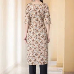 7Threads Women Ethnic Motifs Printed Regular Kurta with Trousers image 2