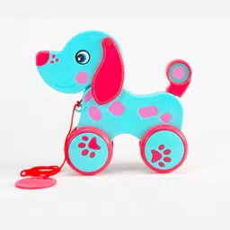 riser Puppy Pull Along Toy for Kids | Musical Educational Dog Toy (Multicolor)-picture-47