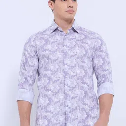 ColorPlus Men Floral Printed Casual Shirt-image-96