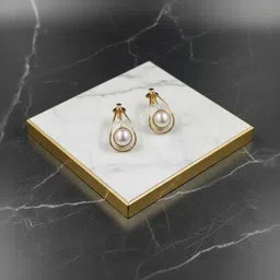 MISS ASTUTE Teardrop Shaped Drop Earrings image 2