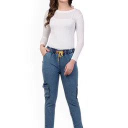 Ira Collections Women Comfort Slim Fit Mid-Rise Stretchable Jeans image 2
