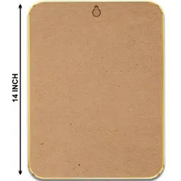 Livin'luxe Gold-Toned Wooden Religious Wall Art image 3