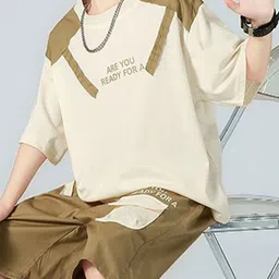 StyleCast x Revolte Boys Pure Cotton Printed Clothing Set image 2
