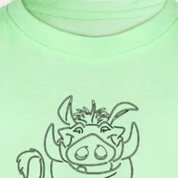Disney By Miss and Chief Boys Printed Bio Finish Applique T-shirt image 3