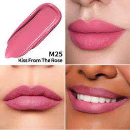 Oulac Kissproof Matte Liquid Lipstick - 4.5 ml - Kiss From The Rose M25 image 4