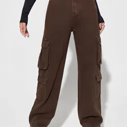 SZN Women Regular Fit High-Rise Jeans-image-4