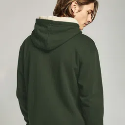 MaverIQ Men Printed Hooded Sweatshirt image 3