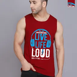 SLOWLORIS Men Pack Of 2 Typography Printed Round Neck Cotton Slim Fit T-shirts image 1