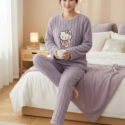 Lugo Round Neck Top With Palazzos Co-Ords image 3