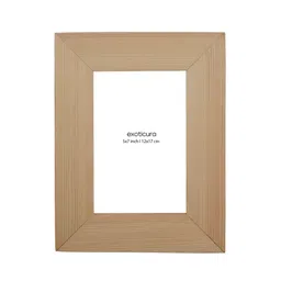 Exoticura Brown & White 1 Pieces Wood Wall Photo Frames-picture-37