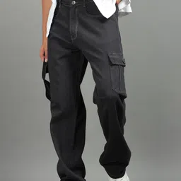 Kolor Fusion Men Loose Mid-Rise Jeans image 3