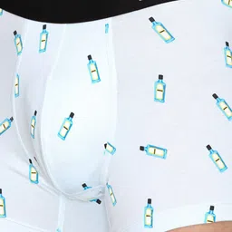 XYXX Pack Of 2 Printed Surf Intellifresh Breathability Cotton Trunks XYTRNK2PCKN655 image 2