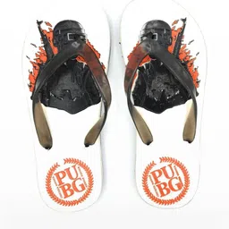 Pampy Angel Men White Flip Flops-image-52