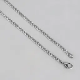 MANSIYAORANGE Rhodium Plated Crystal AD Gemstone-Studded Jewellery Set image 5