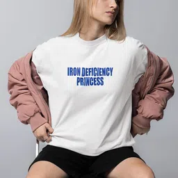 Art By Ritik Unisex Typography Printed Drop-Shoulder Sleeves Applique T-shirt image 2