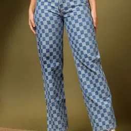 Stylecast X Kotty Women Straight Fit High-Rise Jeans-image-53