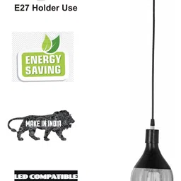 SOMIL Printed Glass Cylinder Ceiling Lamps image 5