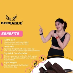 BERSACHE Women Open Toe Flats image 4