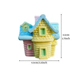 Ascension Set Of 2 Miniature Toy Huts Figurine Showpiece image 2