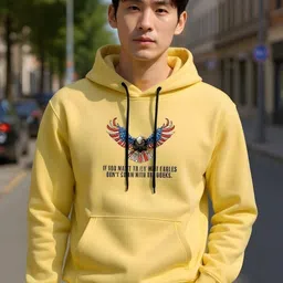 SHAUN Men Printed Hooded Sweatshirt-picture-35