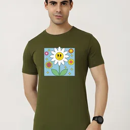 KaamBhari Graphic Printed Round Neck Pure Cotton T-shirt-picture-16