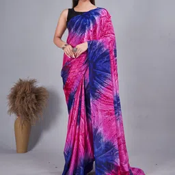 V3 FASHION STUDIO Ombre Pure Chiffon Jamdani Saree-picture-10