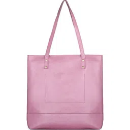 DressBerry PU Shopper Shoulder Bag with Cut Work image 3