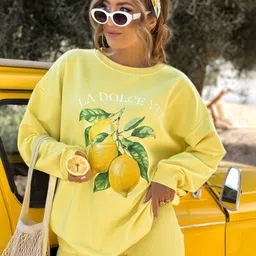 HERE&NOW Printed T-Shirt With Trouser Co-Ords image 4