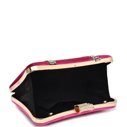 FOR THE BEAUTIFUL YOU Embellished Box Clutch image 3