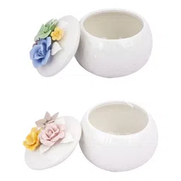 Myntra Elegant Homes White Set of 2 Regular Jewellery Organiser Organisers image 3