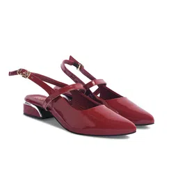 SHUZ TOUCH Women Pointed Toe Mules with Buckle-picture-22