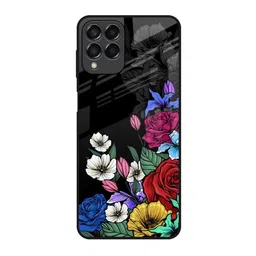 QRIOH Floral Printed Samsung Galaxy M33 5G Back Case Mobile Accessories-picture-41