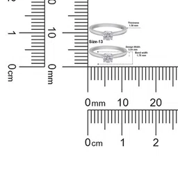 Crash.Club By CKC 18KT White Gold 0.51 Carat Diamond Studded Ring - 2.94 g image 3