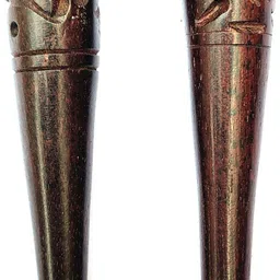 drm creations wooden cigarette Holder 3 inch Hookah Mouth Tip (Brown) 002 Beer Bong Funnel-picture-18