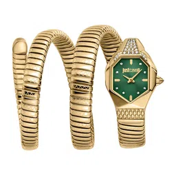Just Cavalli Women Embellished Dial & Stainless Steel Straps Analogue Watch JC1L370M0035-image-70
