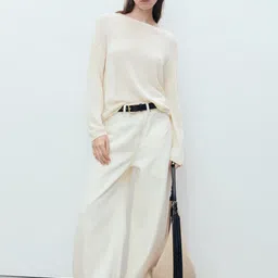 MANGO Boat Neck Pullover image 4