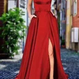 StyleCast Women Shoulder Straps Maxi Dress image 1