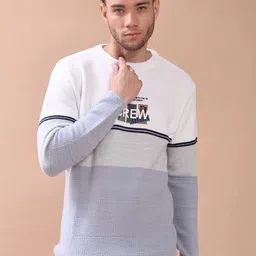 V-Mart Men Colourblocked Pullover-picture-20