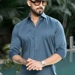 Urban Scissors Men Comfort Casual Shirt image 3