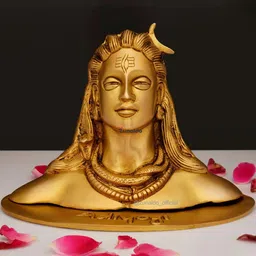 Zunaldo Brass Shivaji With Adiyogi Showpieces-picture-13