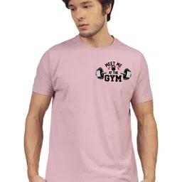 Greylongg Men Typography Printed Round Neck Cotton T-shirt-picture-16