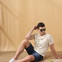 Dennis Lingo Men Printed Pockets T-shirt image 2