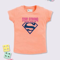 YK X Minute Mirth Girls Supergirl Printed Pure Cotton T-shirt-picture-39