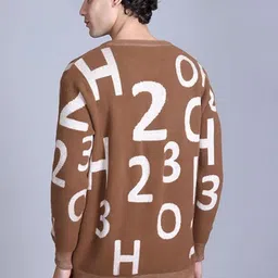 Dzant Men Printed Woollen Pullover Sweaters image 4