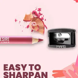 MARS Edge Of Desire Smooth & Long Lasting Matte Lip Liner Pencil - Scandalous Brown 04 image 3