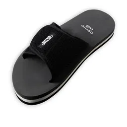 ORTHO CLUB Men Grey Rubber Flip Flops image 5